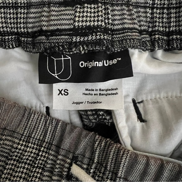origninal use grey plad joggers XS - Picture 3 of 5